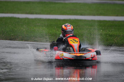 12/04/2009 : 1ère manche du Championnat Sud et 1ère manche du Championnat Régional Languedoc-Roussillon à Lavelanet (photos Julien Dejean) 2009 — karting