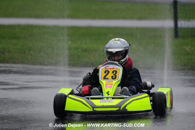 12/04/2009 : 1ère manche du Championnat Sud et 1ère manche du Championnat Régional Languedoc-Roussillon à Lavelanet (photos Julien Dejean) 2009 — karting