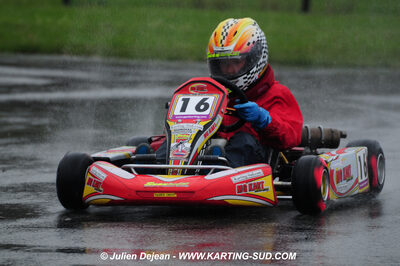 12/04/2009 : 1ère manche du Championnat Sud et 1ère manche du Championnat Régional Languedoc-Roussillon à Lavelanet (photos Julien Dejean) 2009 — karting