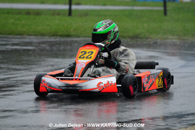 12/04/2009 : 1ère manche du Championnat Sud et 1ère manche du Championnat Régional Languedoc-Roussillon à Lavelanet (photos Julien Dejean) 2009 — karting