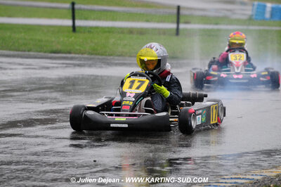 12/04/2009 : 1ère manche du Championnat Sud et 1ère manche du Championnat Régional Languedoc-Roussillon à Lavelanet (photos Julien Dejean) 2009 — karting