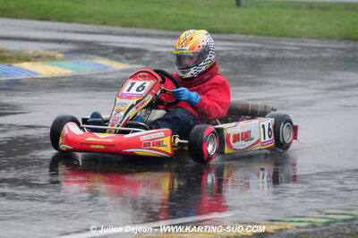 12/04/2009 : 1ère manche du Championnat Sud et 1ère manche du Championnat Régional Languedoc-Roussillon à Lavelanet (photos Julien Dejean) 2009 — karting