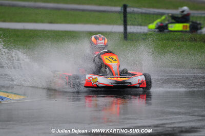 12/04/2009 : 1ère manche du Championnat Sud et 1ère manche du Championnat Régional Languedoc-Roussillon à Lavelanet (photos Julien Dejean) 2009 — karting