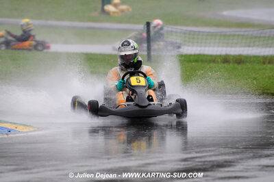 12/04/2009 : 1ère manche du Championnat Sud et 1ère manche du Championnat Régional Languedoc-Roussillon à Lavelanet (photos Julien Dejean) 2009 — karting