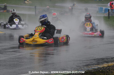 12/04/2009 : 1ère manche du Championnat Sud et 1ère manche du Championnat Régional Languedoc-Roussillon à Lavelanet (photos Julien Dejean) 2009 — karting