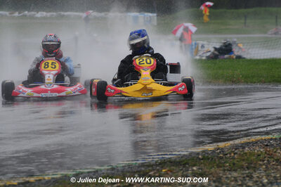 12/04/2009 : 1ère manche du Championnat Sud et 1ère manche du Championnat Régional Languedoc-Roussillon à Lavelanet (photos Julien Dejean) 2009 — karting