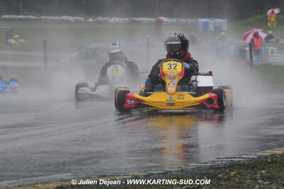 12/04/2009 : 1ère manche du Championnat Sud et 1ère manche du Championnat Régional Languedoc-Roussillon à Lavelanet (photos Julien Dejean) 2009 — karting