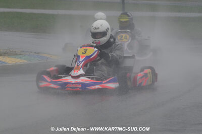 12/04/2009 : 1ère manche du Championnat Sud et 1ère manche du Championnat Régional Languedoc-Roussillon à Lavelanet (photos Julien Dejean) 2009 — karting