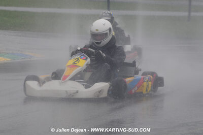 12/04/2009 : 1ère manche du Championnat Sud et 1ère manche du Championnat Régional Languedoc-Roussillon à Lavelanet (photos Julien Dejean) 2009 — karting