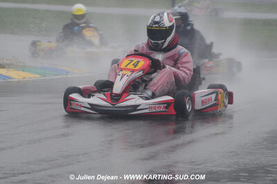 12/04/2009 : 1ère manche du Championnat Sud et 1ère manche du Championnat Régional Languedoc-Roussillon à Lavelanet (photos Julien Dejean) 2009 — karting