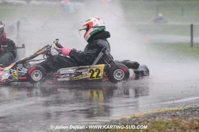 12/04/2009 : 1ère manche du Championnat Sud et 1ère manche du Championnat Régional Languedoc-Roussillon à Lavelanet (photos Julien Dejean) 2009 — karting