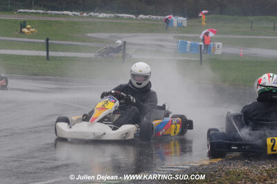 12/04/2009 : 1ère manche du Championnat Sud et 1ère manche du Championnat Régional Languedoc-Roussillon à Lavelanet (photos Julien Dejean) 2009 — karting