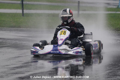 12/04/2009 : 1ère manche du Championnat Sud et 1ère manche du Championnat Régional Languedoc-Roussillon à Lavelanet (photos Julien Dejean) 2009 — karting