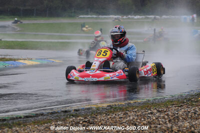 12/04/2009 : 1ère manche du Championnat Sud et 1ère manche du Championnat Régional Languedoc-Roussillon à Lavelanet (photos Julien Dejean) 2009 — karting