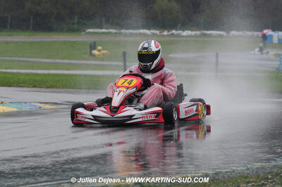 12/04/2009 : 1ère manche du Championnat Sud et 1ère manche du Championnat Régional Languedoc-Roussillon à Lavelanet (photos Julien Dejean) 2009 — karting