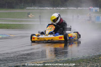 12/04/2009 : 1ère manche du Championnat Sud et 1ère manche du Championnat Régional Languedoc-Roussillon à Lavelanet (photos Julien Dejean) 2009 — karting