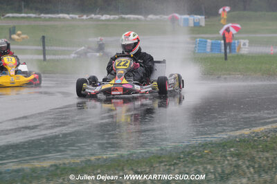 12/04/2009 : 1ère manche du Championnat Sud et 1ère manche du Championnat Régional Languedoc-Roussillon à Lavelanet (photos Julien Dejean) 2009 — karting