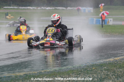 12/04/2009 : 1ère manche du Championnat Sud et 1ère manche du Championnat Régional Languedoc-Roussillon à Lavelanet (photos Julien Dejean) 2009 — karting