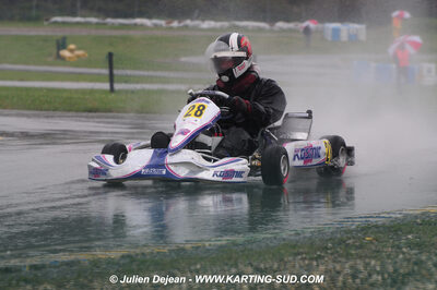 12/04/2009 : 1ère manche du Championnat Sud et 1ère manche du Championnat Régional Languedoc-Roussillon à Lavelanet (photos Julien Dejean) 2009 — karting