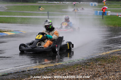 12/04/2009 : 1ère manche du Championnat Sud et 1ère manche du Championnat Régional Languedoc-Roussillon à Lavelanet (photos Julien Dejean) 2009 — karting