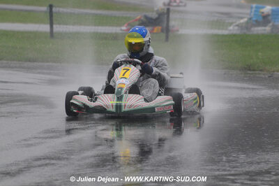 12/04/2009 : 1ère manche du Championnat Sud et 1ère manche du Championnat Régional Languedoc-Roussillon à Lavelanet (photos Julien Dejean) 2009 — karting