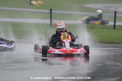12/04/2009 : 1ère manche du Championnat Sud et 1ère manche du Championnat Régional Languedoc-Roussillon à Lavelanet (photos Julien Dejean) 2009 — karting