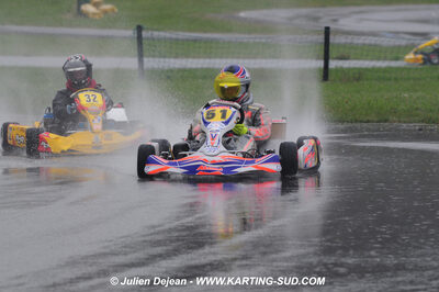 12/04/2009 : 1ère manche du Championnat Sud et 1ère manche du Championnat Régional Languedoc-Roussillon à Lavelanet (photos Julien Dejean) 2009 — karting