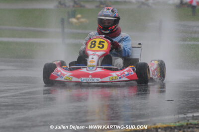 12/04/2009 : 1ère manche du Championnat Sud et 1ère manche du Championnat Régional Languedoc-Roussillon à Lavelanet (photos Julien Dejean) 2009 — karting