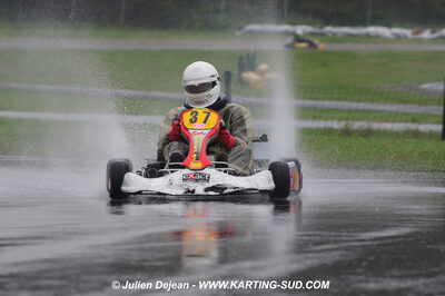 12/04/2009 : 1ère manche du Championnat Sud et 1ère manche du Championnat Régional Languedoc-Roussillon à Lavelanet (photos Julien Dejean) 2009 — karting
