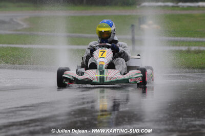 12/04/2009 : 1ère manche du Championnat Sud et 1ère manche du Championnat Régional Languedoc-Roussillon à Lavelanet (photos Julien Dejean) 2009 — karting
