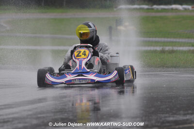 12/04/2009 : 1ère manche du Championnat Sud et 1ère manche du Championnat Régional Languedoc-Roussillon à Lavelanet (photos Julien Dejean) 2009 — karting