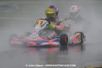 12/04/2009 : 1ère manche du Championnat Sud et 1ère manche du Championnat Régional Languedoc-Roussillon à Lavelanet (photos Julien Dejean) 2009 — karting