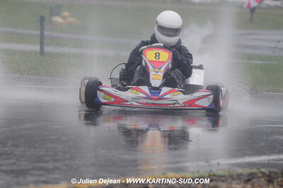12/04/2009 : 1ère manche du Championnat Sud et 1ère manche du Championnat Régional Languedoc-Roussillon à Lavelanet (photos Julien Dejean) 2009 — karting