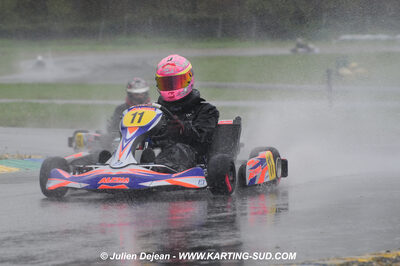 12/04/2009 : 1ère manche du Championnat Sud et 1ère manche du Championnat Régional Languedoc-Roussillon à Lavelanet (photos Julien Dejean) 2009 — karting