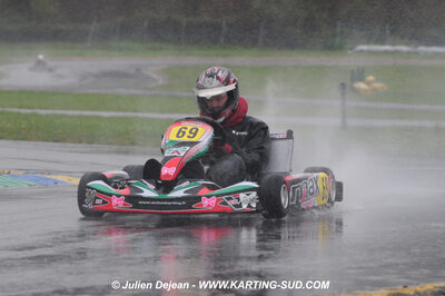 12/04/2009 : 1ère manche du Championnat Sud et 1ère manche du Championnat Régional Languedoc-Roussillon à Lavelanet (photos Julien Dejean) 2009 — karting