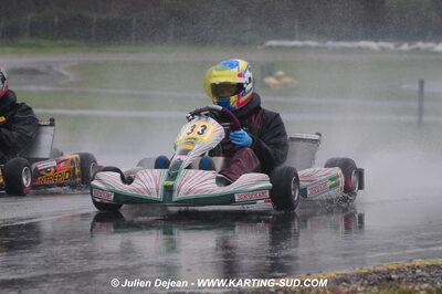 12/04/2009 : 1ère manche du Championnat Sud et 1ère manche du Championnat Régional Languedoc-Roussillon à Lavelanet (photos Julien Dejean) 2009 — karting