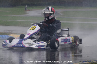 12/04/2009 : 1ère manche du Championnat Sud et 1ère manche du Championnat Régional Languedoc-Roussillon à Lavelanet (photos Julien Dejean) 2009 — karting
