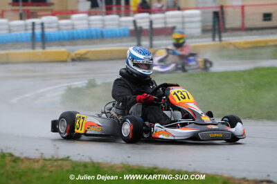 12/04/2009 : 1ère manche du Championnat Sud et 1ère manche du Championnat Régional Languedoc-Roussillon à Lavelanet (photos Julien Dejean) 2009 — karting