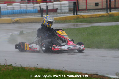 12/04/2009 : 1ère manche du Championnat Sud et 1ère manche du Championnat Régional Languedoc-Roussillon à Lavelanet (photos Julien Dejean) 2009 — karting