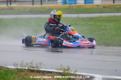 12/04/2009 : 1ère manche du Championnat Sud et 1ère manche du Championnat Régional Languedoc-Roussillon à Lavelanet (photos Julien Dejean) 2009 — karting