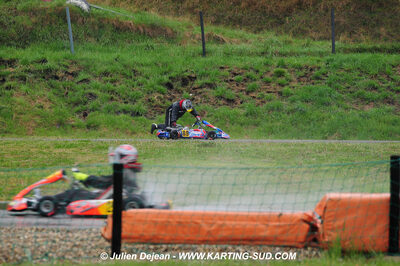 12/04/2009 : 1ère manche du Championnat Sud et 1ère manche du Championnat Régional Languedoc-Roussillon à Lavelanet (photos Julien Dejean) 2009 — karting