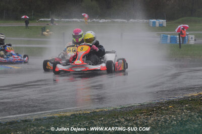 12/04/2009 : 1ère manche du Championnat Sud et 1ère manche du Championnat Régional Languedoc-Roussillon à Lavelanet (photos Julien Dejean) 2009 — karting