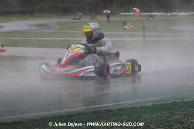 12/04/2009 : 1ère manche du Championnat Sud et 1ère manche du Championnat Régional Languedoc-Roussillon à Lavelanet (photos Julien Dejean) 2009 — karting