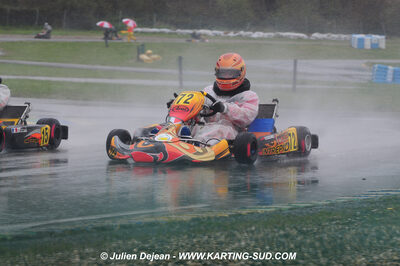 12/04/2009 : 1ère manche du Championnat Sud et 1ère manche du Championnat Régional Languedoc-Roussillon à Lavelanet (photos Julien Dejean) 2009 — karting