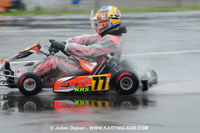 12/04/2009 : 1ère manche du Championnat Sud et 1ère manche du Championnat Régional Languedoc-Roussillon à Lavelanet (photos Julien Dejean) 2009 — karting