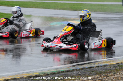 12/04/2009 : 1ère manche du Championnat Sud et 1ère manche du Championnat Régional Languedoc-Roussillon à Lavelanet (photos Julien Dejean) 2009 — karting