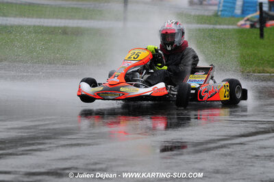 12/04/2009 : 1ère manche du Championnat Sud et 1ère manche du Championnat Régional Languedoc-Roussillon à Lavelanet (photos Julien Dejean) 2009 — karting