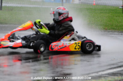 12/04/2009 : 1ère manche du Championnat Sud et 1ère manche du Championnat Régional Languedoc-Roussillon à Lavelanet (photos Julien Dejean) 2009 — karting