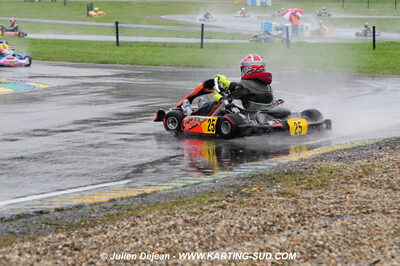 12/04/2009 : 1ère manche du Championnat Sud et 1ère manche du Championnat Régional Languedoc-Roussillon à Lavelanet (photos Julien Dejean) 2009 — karting