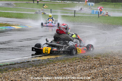 12/04/2009 : 1ère manche du Championnat Sud et 1ère manche du Championnat Régional Languedoc-Roussillon à Lavelanet (photos Julien Dejean) 2009 — karting